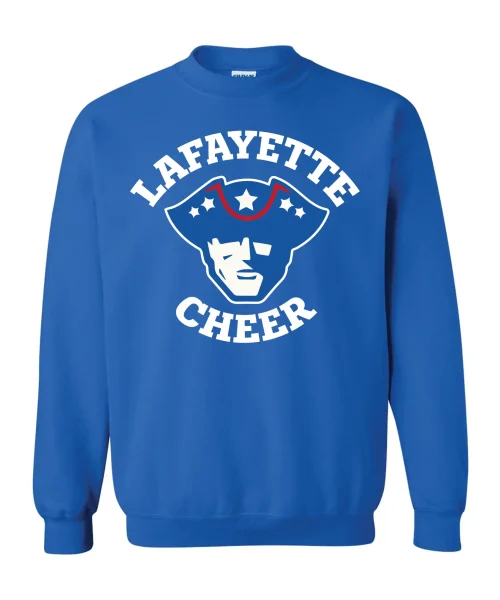 Layfayette HS Blue Crewneck