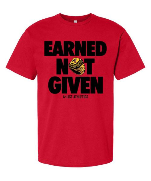 ALA Earned Red Tee