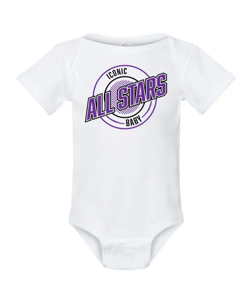 IAS White Baby Onesie