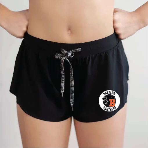 BP Black Flutter Short