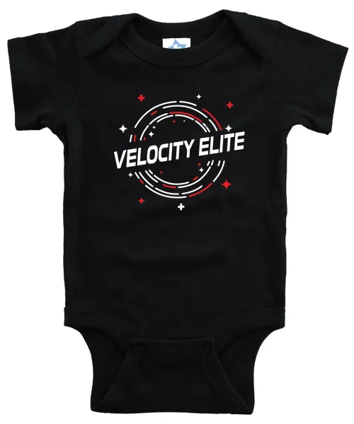 VE Black Baby Onesie