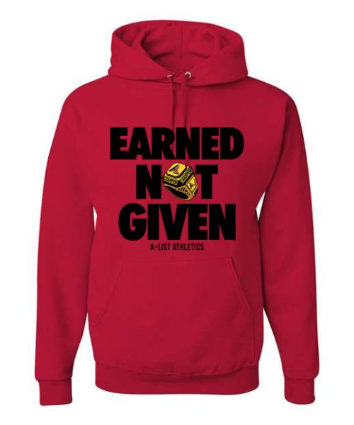 ALA Earned Red Hoodie