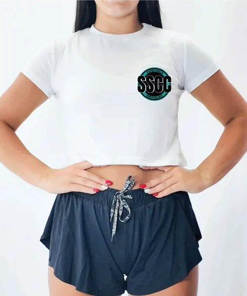 SSCC Special White Crop Tee