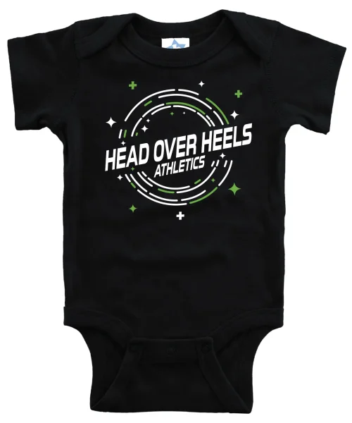 HOHA Black Baby Onesie