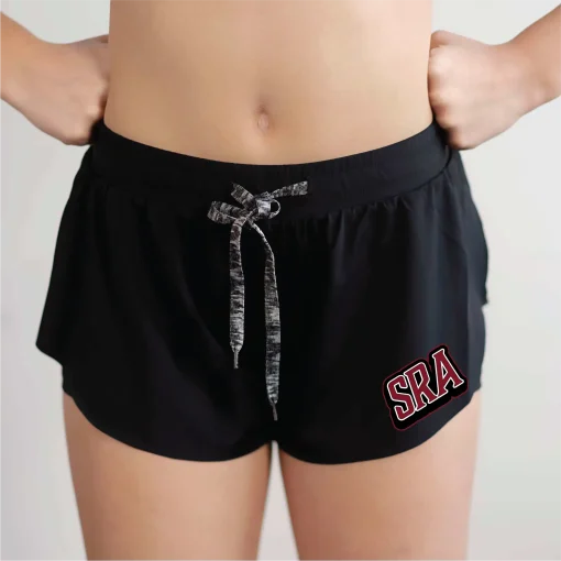 SRA Black Flutter Short
