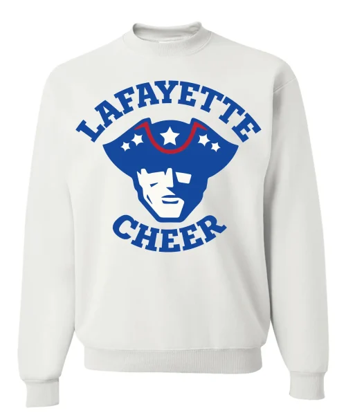 Layfayette HS White Crewneck