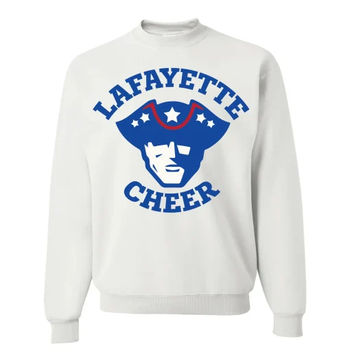 Layfayette HS White Crewneck