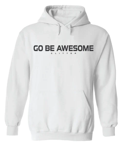 GBA Glitter White Hoodie