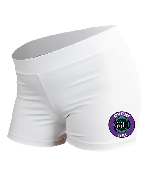 SSCC White Performance Shorts