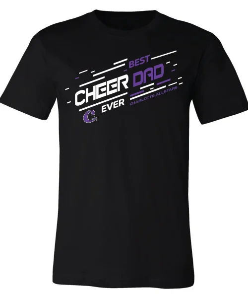 Charlotte Allstars Cheer Dad Tee