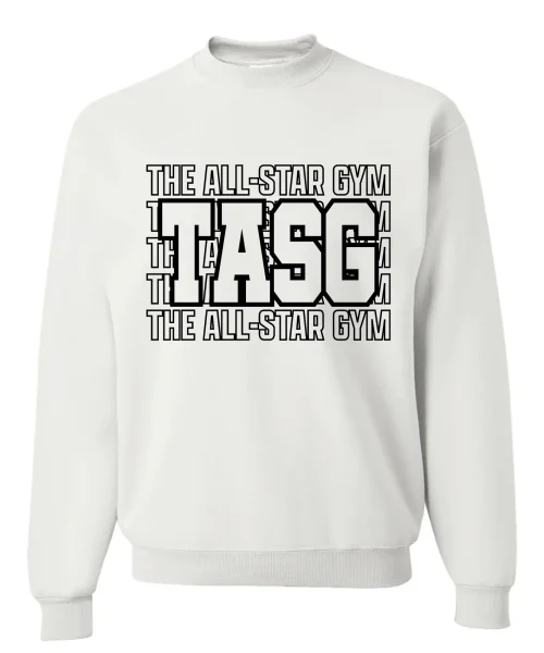 TASG White Crewneck