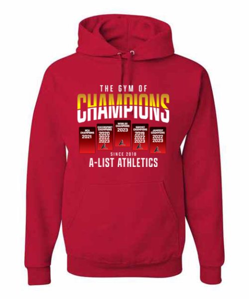 ALA Champions Red Hoodie
