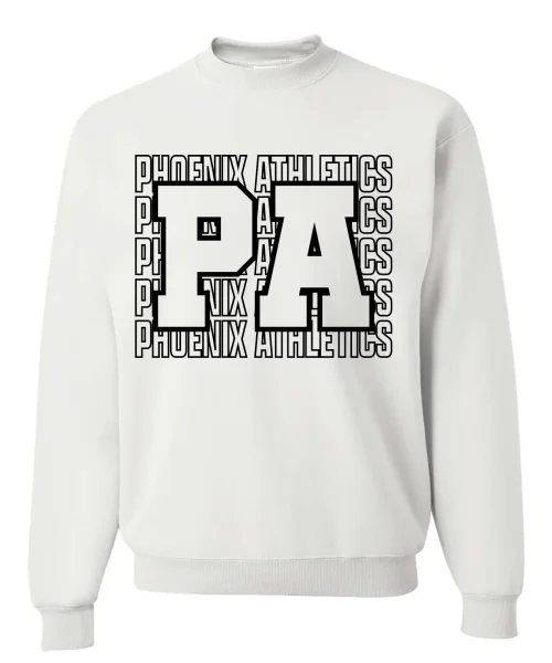 PA White Crewneck