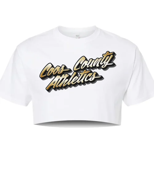 CCA White Crop Tee