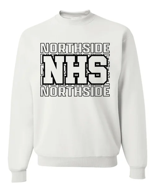NHS White Crewneck