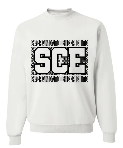 SCE White Crewneck