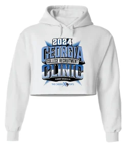 CXP White Crop Hoodie