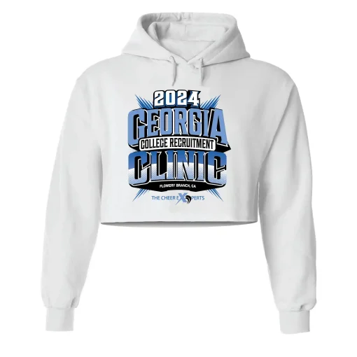 CXP White Crop Hoodie