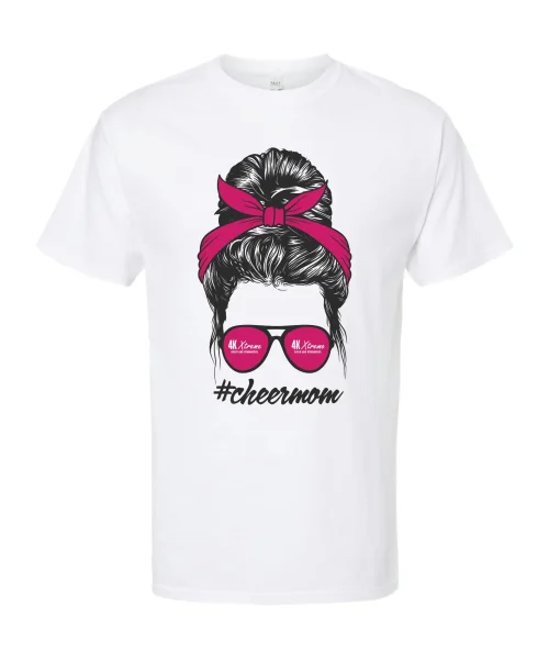 4K Cheer Mom Tee