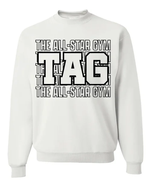 TAG White Crewneck