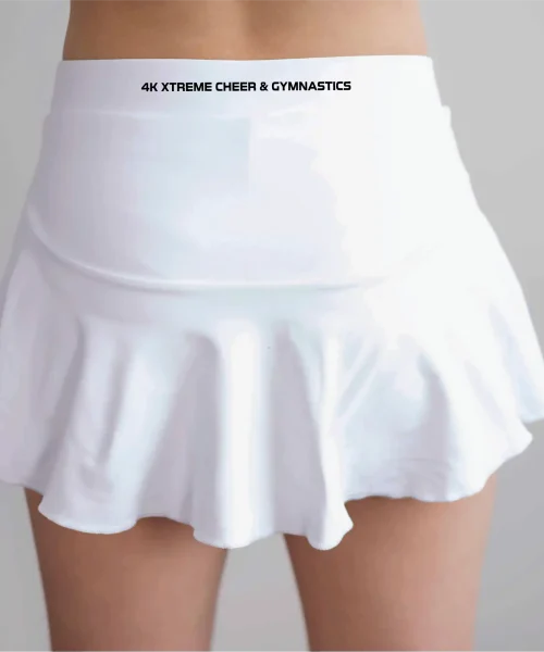 4K White Skirt