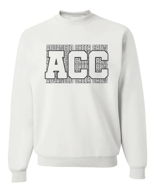 ACC White Crewneck