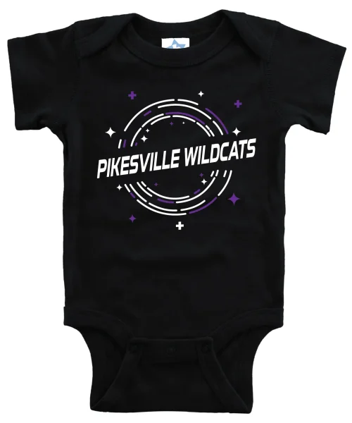 PW Black Baby Onesie