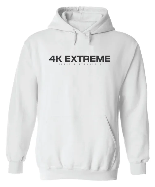 4K White Hoodie