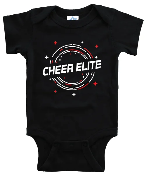 CE Black Baby Onesie
