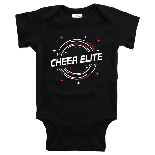 CE Black Baby Onesie