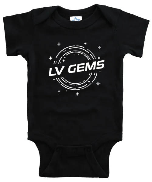 LVG Black Baby Onesie