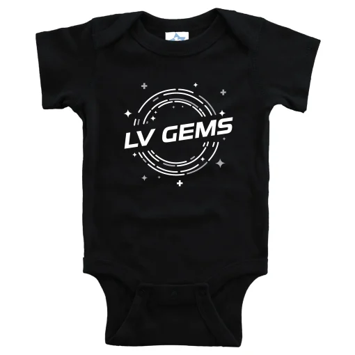 LVG Black Baby Onesie