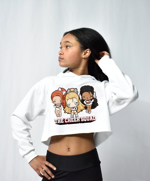 The Cheer Squad Cropped Hoodie