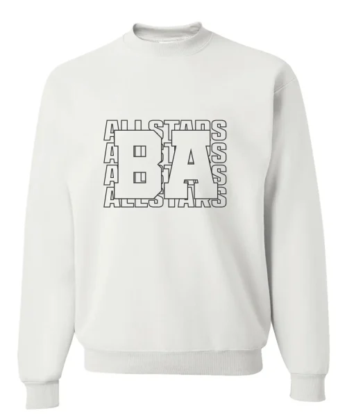 BA White Crewneck