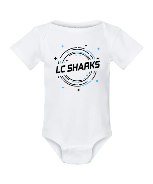 LC White Baby Onesie