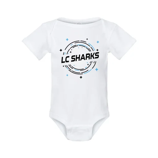 LC White Baby Onesie