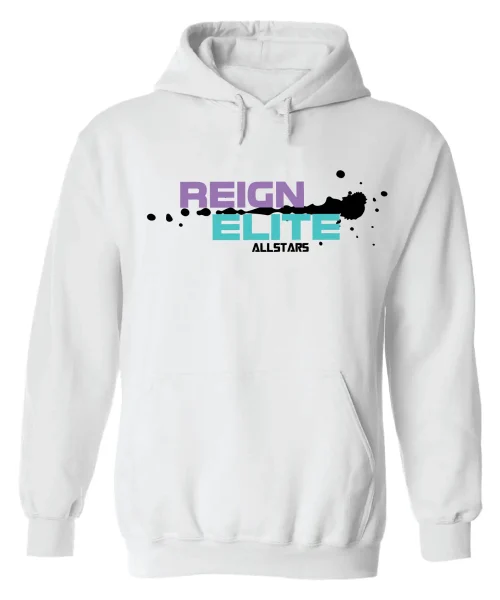 Reign Elite White Hoodie