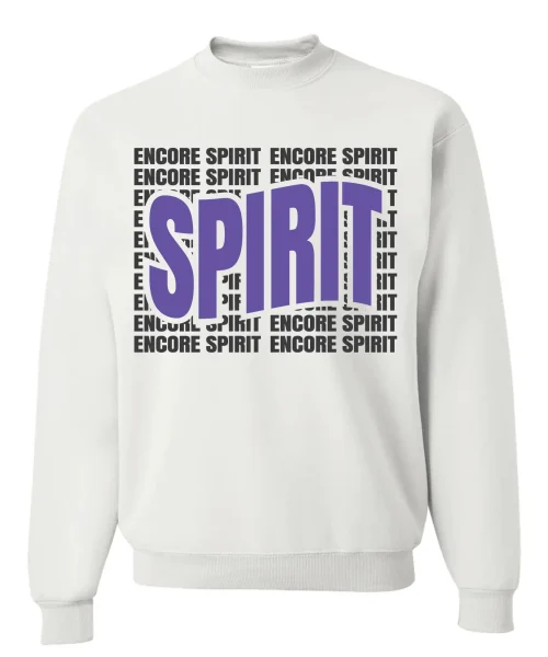 ENCORE White Crewneck