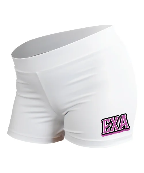 EXA White Performance Shorts