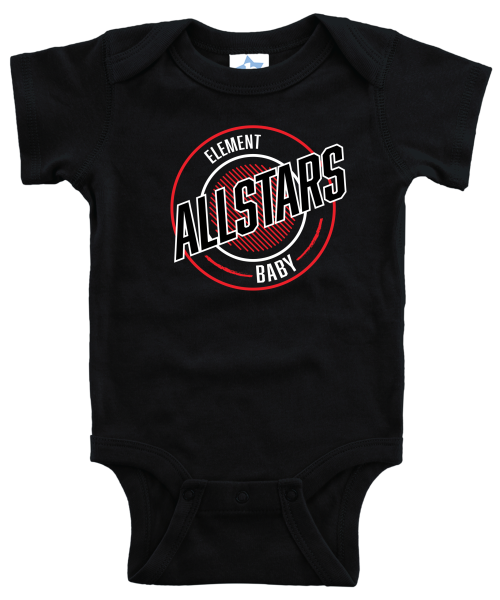Element Black Baby Onesie