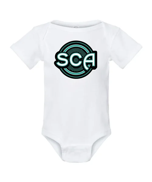 Stingray White Baby Onesie