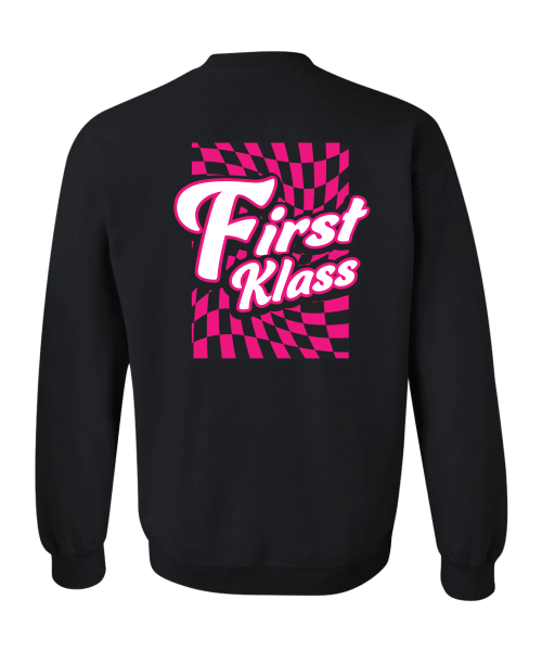 First Klass Black Crewneck