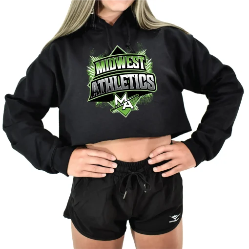 MA Crop Hoodie Design