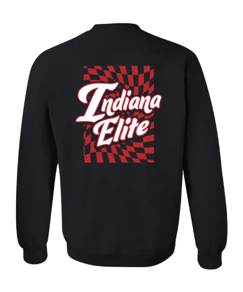 Indiana Elite Black Crewneck
