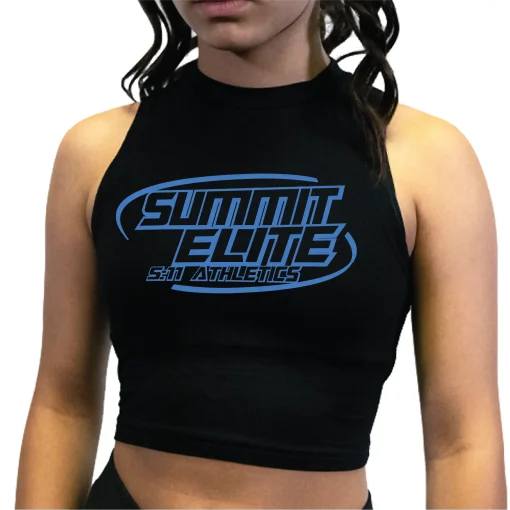 Summit High Collar Crop