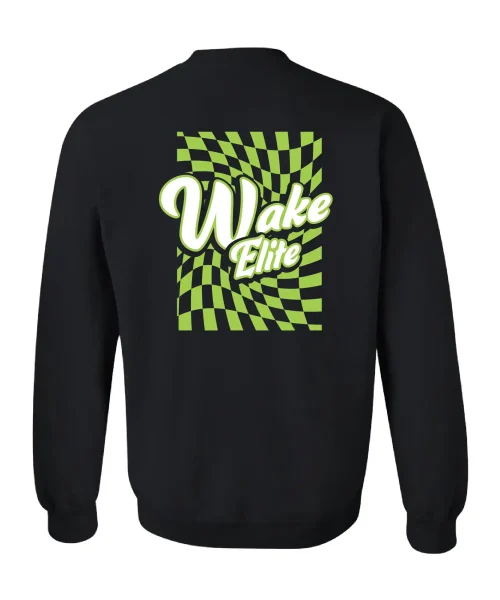 WEA Black Crewneck