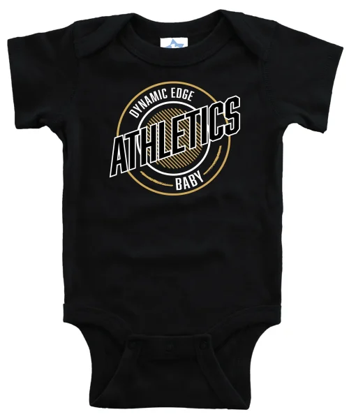 DEA Black Baby Onesie