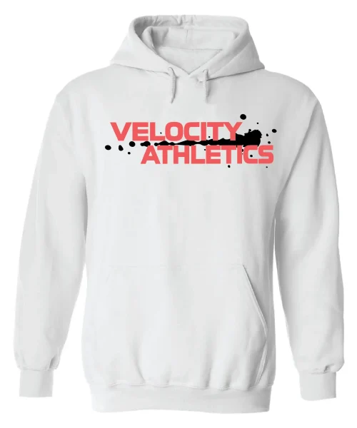 Velocity White Hoodie