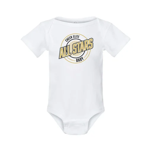 CE White Baby Onesie