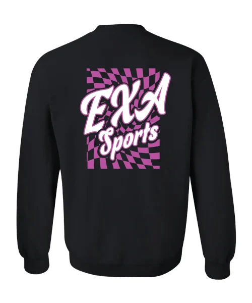 EXA Black Crewneck